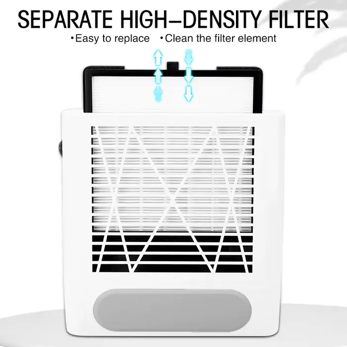 Filtre pour collecteur de poussière d'ongles, accessoires pour machine à ongles, aspirateur à ongles, collecteur de poussière détachable 858-13