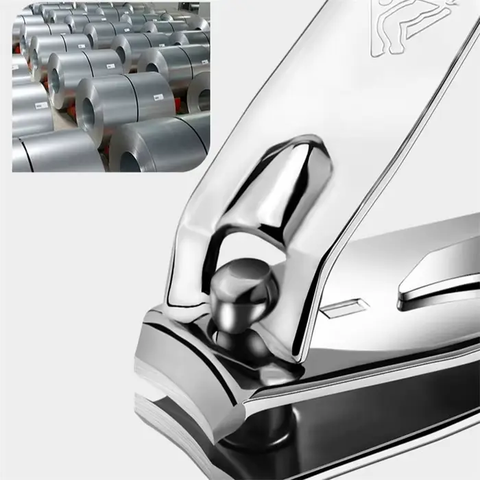 Coupe-ongles en acier inoxydable, coupe-ongles les plus tranchants, bord incurvé pour hommes et femm