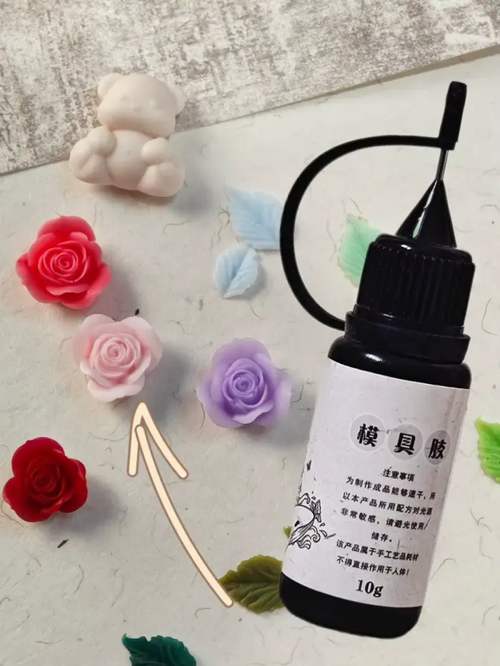 10g Gel sculpté pour moule à ongles Gel UV colle cristal 3D acrylique moule outil Nail Art bricolage