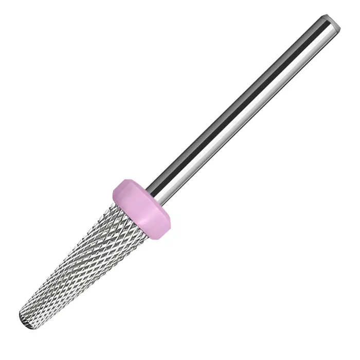 Mèches coniques pointues (coupe croisée) foret à ongles en carbure 3/32 bavures de manucure pour trou de perçage accesso