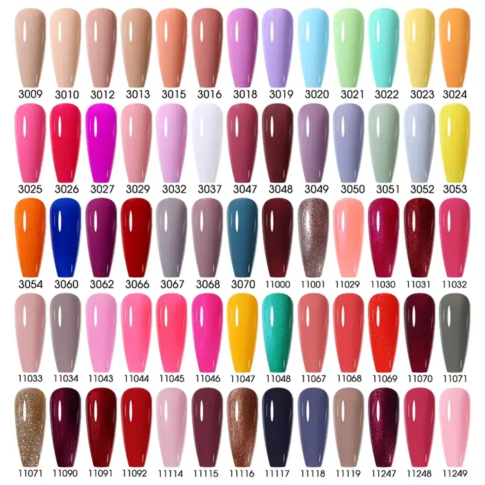 NAILCO 15ml Série sans HEMA ni TPO Vernis Gel Couleur Café Rouge Hivernal Gellak Design Laque Nail Art Manucure