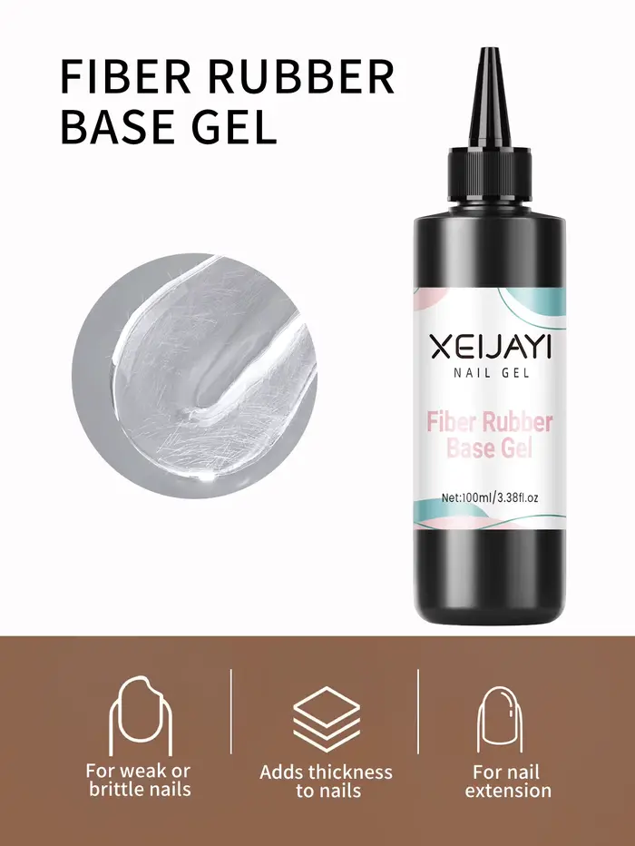 XEIJAYI 1Pc 100ml gel réparateur pour ongles en fibre