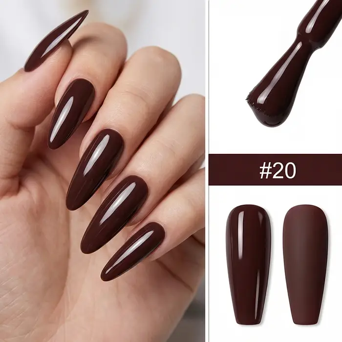 Vernis à ongles en gel 15 ml, gel pour nail art, fournitures pour ongles semi-permanents, DIY ongles