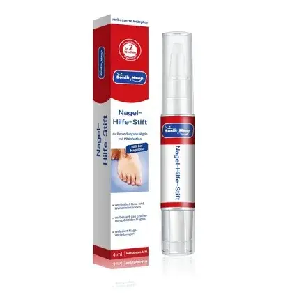 Stylo réparateur pour ongles, inhibe l'onychomycose, restaure des ongles sains et brillants, soin nourrissant tout-en-un, format compact 4 ml