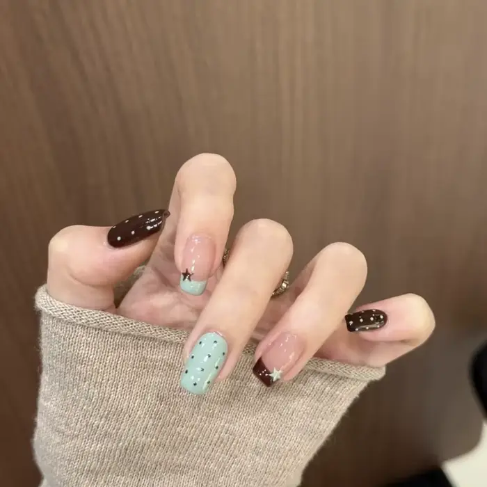 Plaque de tamponnage pour nail art en acier inoxydable