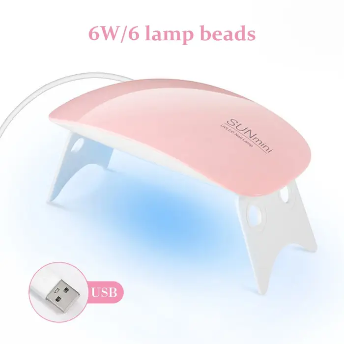 LULAA Mini UV LED lampe à ongles professionnel LED Gel sèche-ongles avec USB