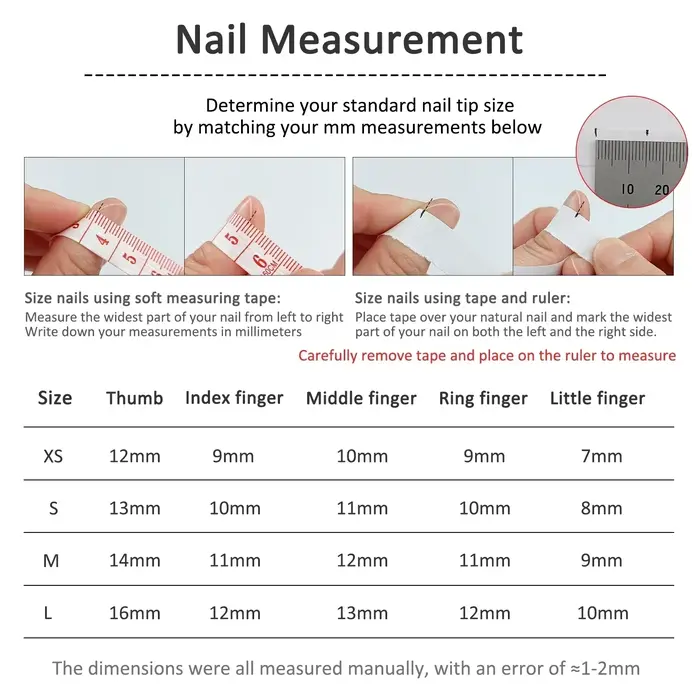 Faux ongles mignons faits à la main, motif petit monstre, N64.avec nœud, étoiles, presse sur N64.Wea