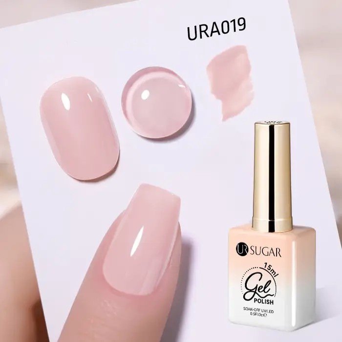 UR SUGAR 15ml Champagne or argent réfléchissant paillettes Gel vernis à ongles
