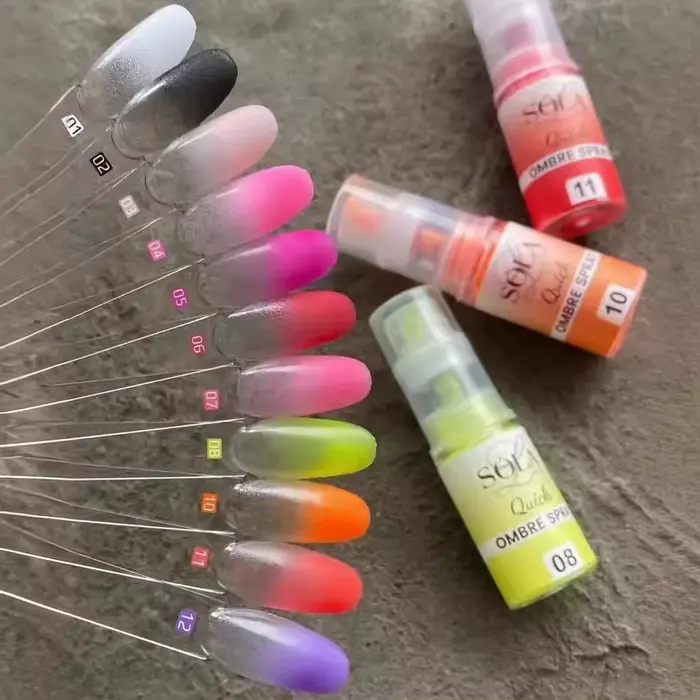 Pastel Neon Gradient Powder Nail Art 10g ombre