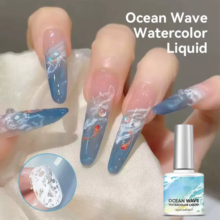 Vernis à ongles gel dégradé aquarelle 10 ml pour manucure