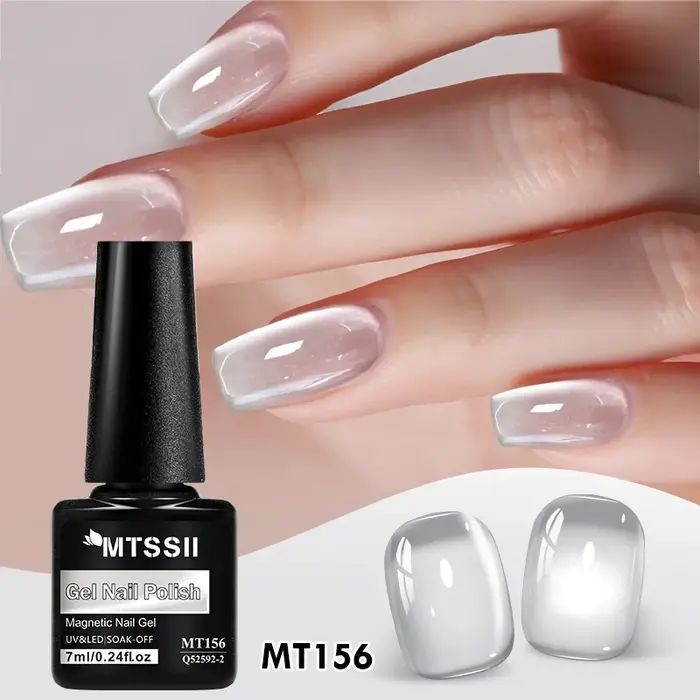 MTSSII – vernis à ongles Gel magnétique Transparent