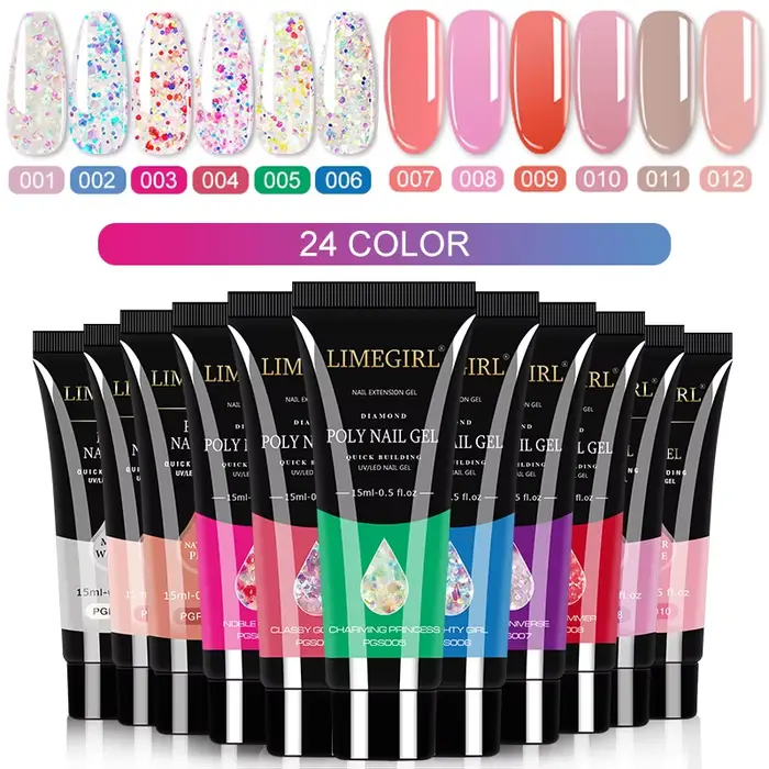 Ensemble de Gel pour ongles en Poly