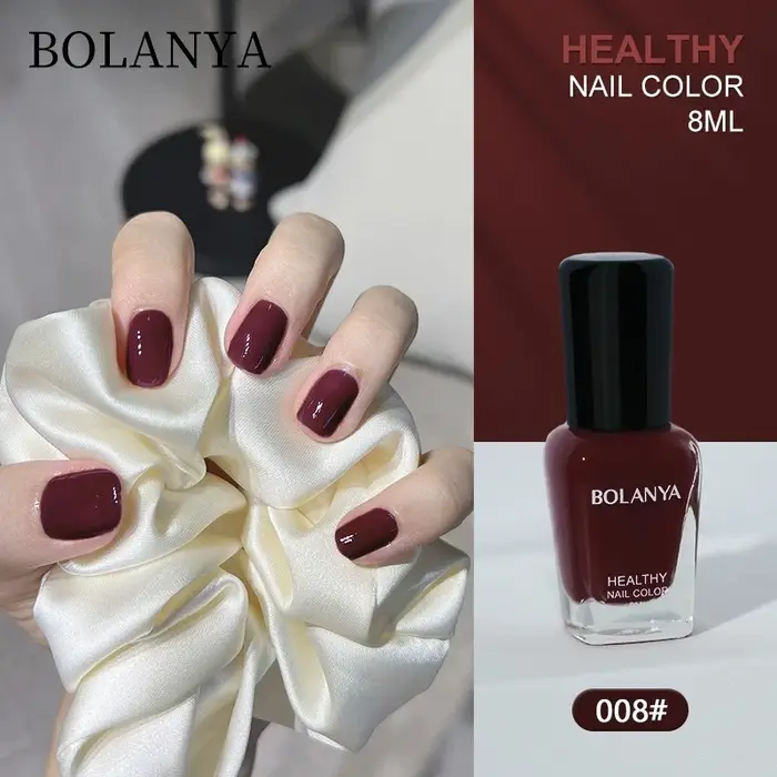 Vernis à ongles Halal respirant, émail végétalien sans cruauté