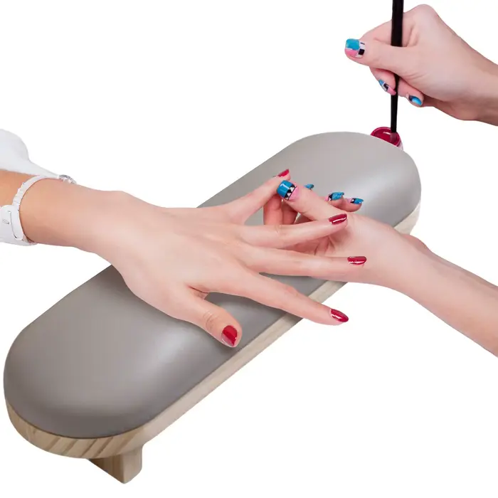 Nail technician hand support
