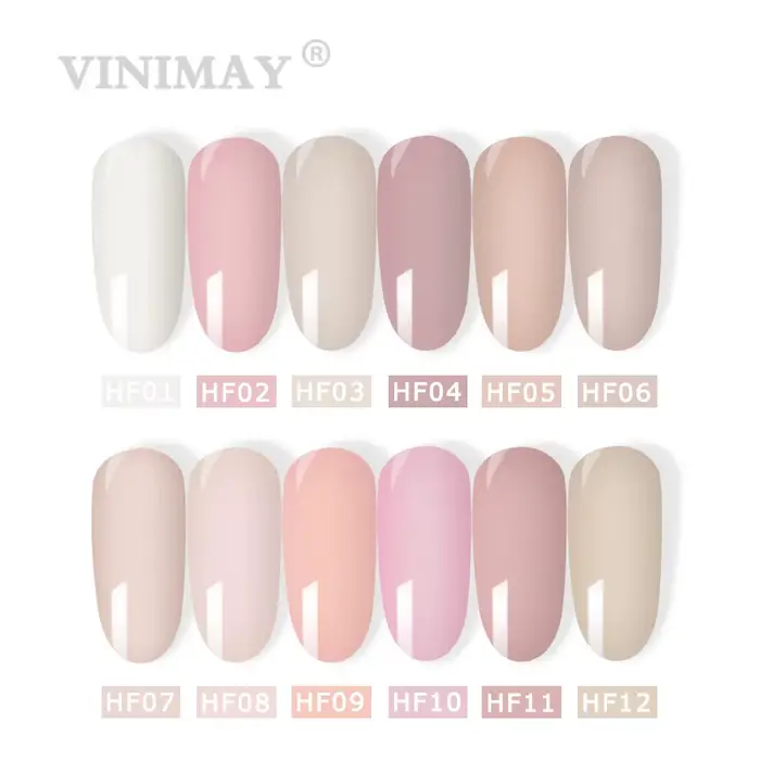 VINIMAY France Vernis à Ongles Gel Semi-Permanent UV Soak Off Gelpolish Nail Art Gel Polish Primer Manucure