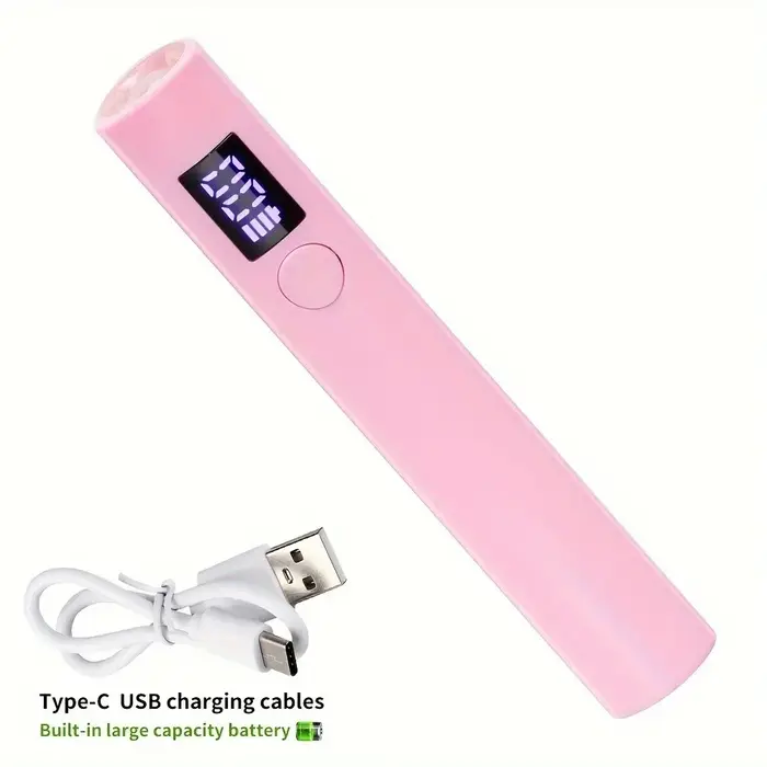 Mini lampe à ongles LED UV avec diamants
