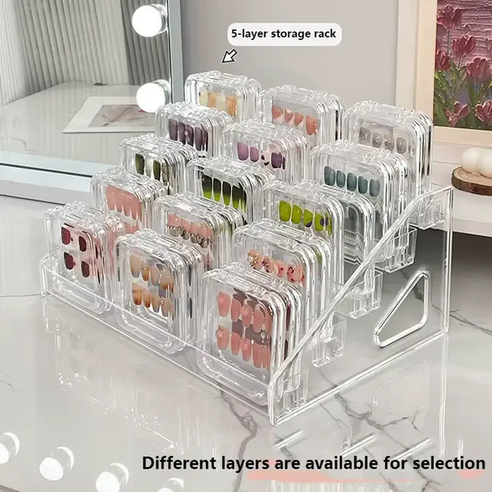 Présentoir de bureau pour nail art