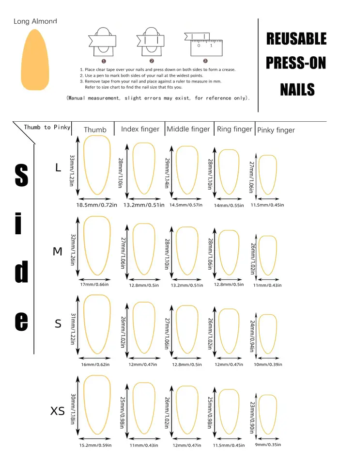 10 faux ongles longs en forme d'amande, doux et féériques, faits à la main, adaptés aux rendez-vous en couple, aux styles de demoiselles d'honneur de mariage, aux looks quotidiens décontractés, aux te