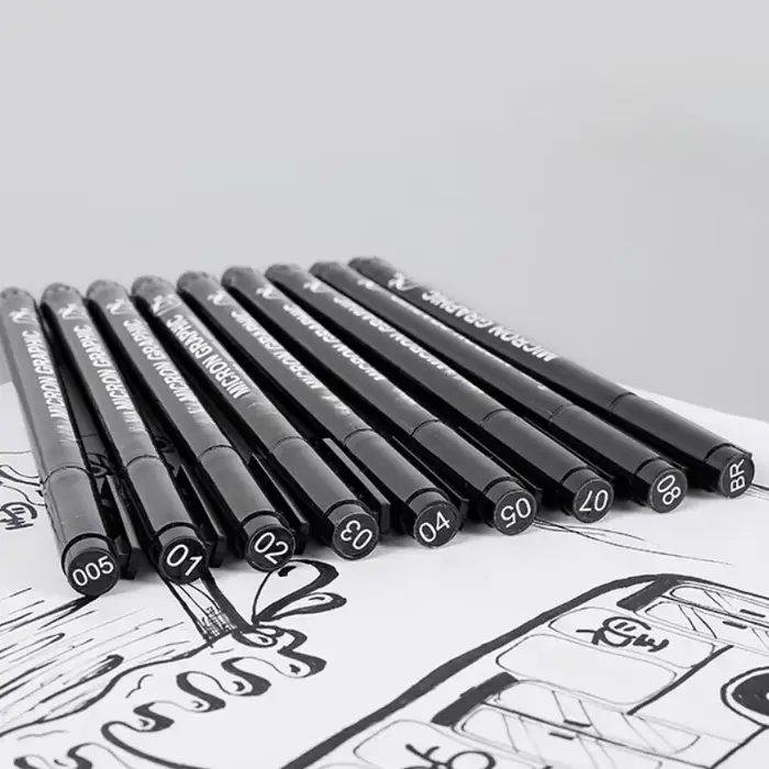 Pinceau pour Nail Art, avec lignes de dessin Ultra-fines