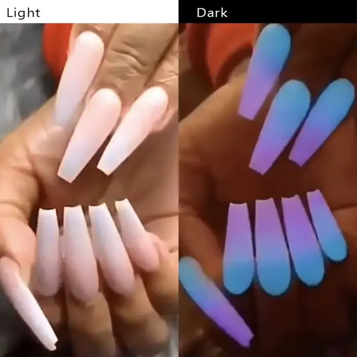 Polygel Fluorescent lumineux pour ongles