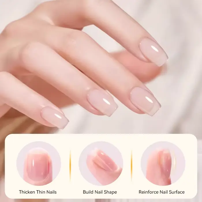 UR SUGAR 15ml Gel de renfort 9 en 1 Gel fort multifonctionnel Gel renforcé Semi Permanent UV Soak Off Gel d'art des ongles