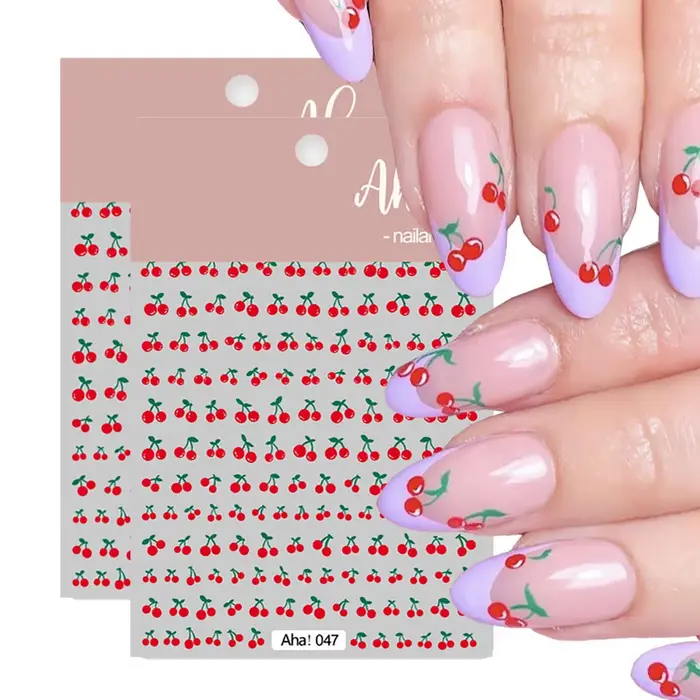 Autocollants 3D N64.Art pour ongles