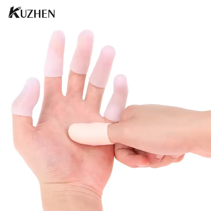 Gants de protection en silicone pour doigts, 10 pièces