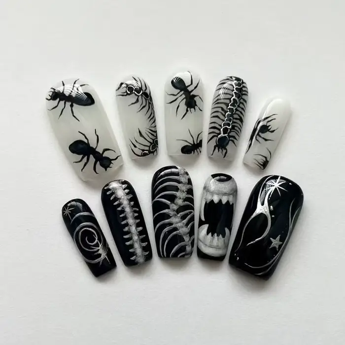 Faux ongles Style Thriller