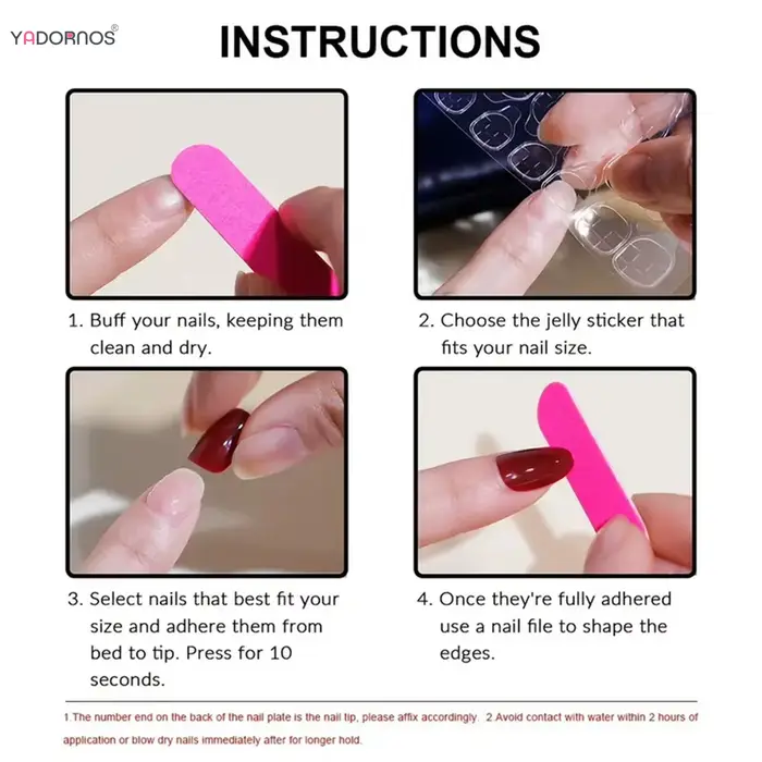 Faux ongles faits à la main, fraise rose, lapin mignon, diamant conçu, courts et ronds, à pression, pour femmes et filles, manucure quotidienne à faire soi-même