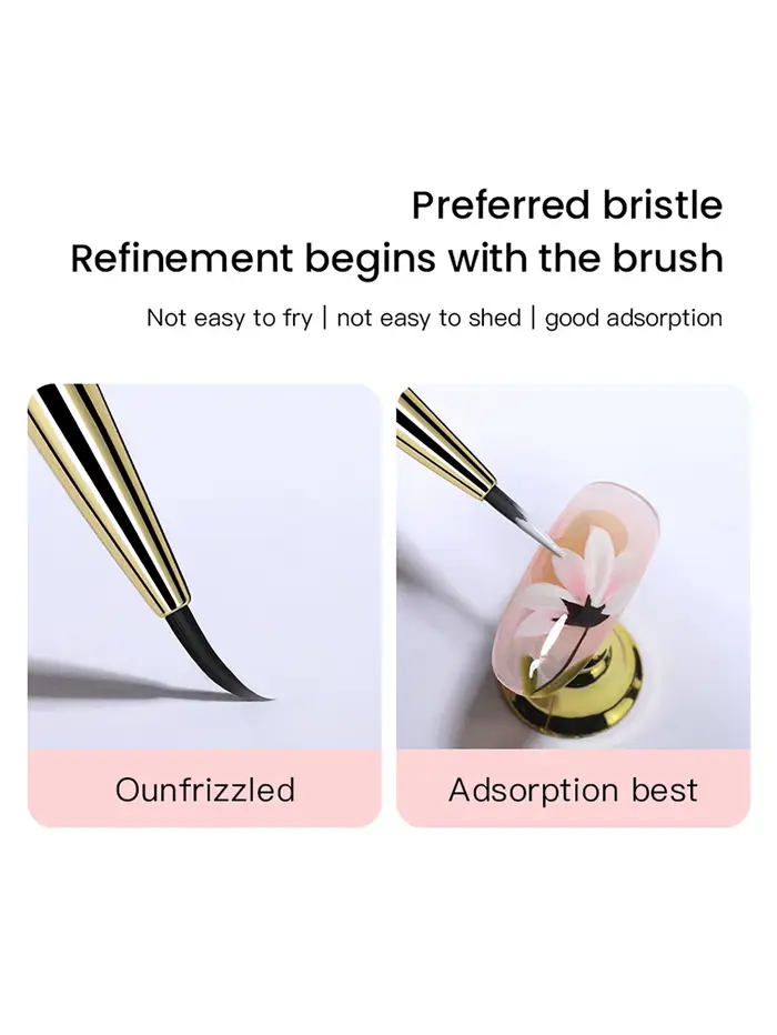 Pinceau pour nail art, stylo multifonctionnel