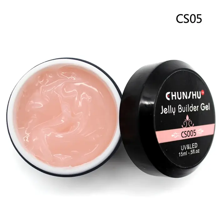 CHUNSHU gelée constructeur ongles Gel paillettes dur Gel Extension par formes d'ongles