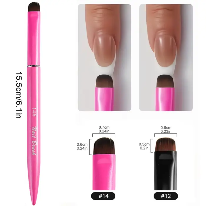 Brosse à vernis à ongles Gel