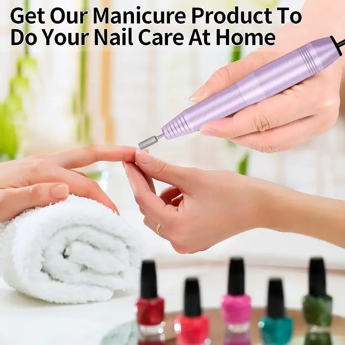 Ponceuse à ongles électrique en métal