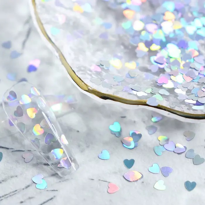 Paillettes Holographiques pour Ongles