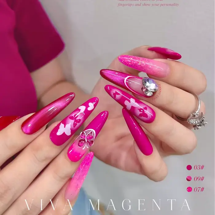 9/22 pièces Venalisa Gel vernis ensemble vente chaude rose Pitaya couleurs pour Salon de manucure