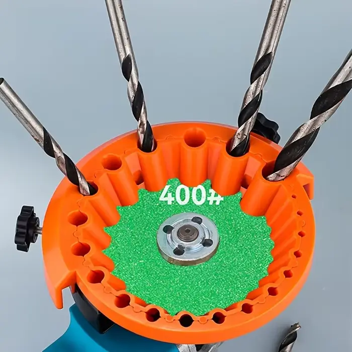 Accessoires d'outils : Meuleuse électrique multi-spécifications pour embouts de perceuse, outil auxiliaire de meulage, accessoire orange pour embouts de perceuse