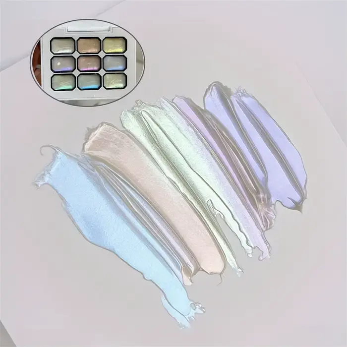 1pc Gel de modelage 9 couleurs dégradé