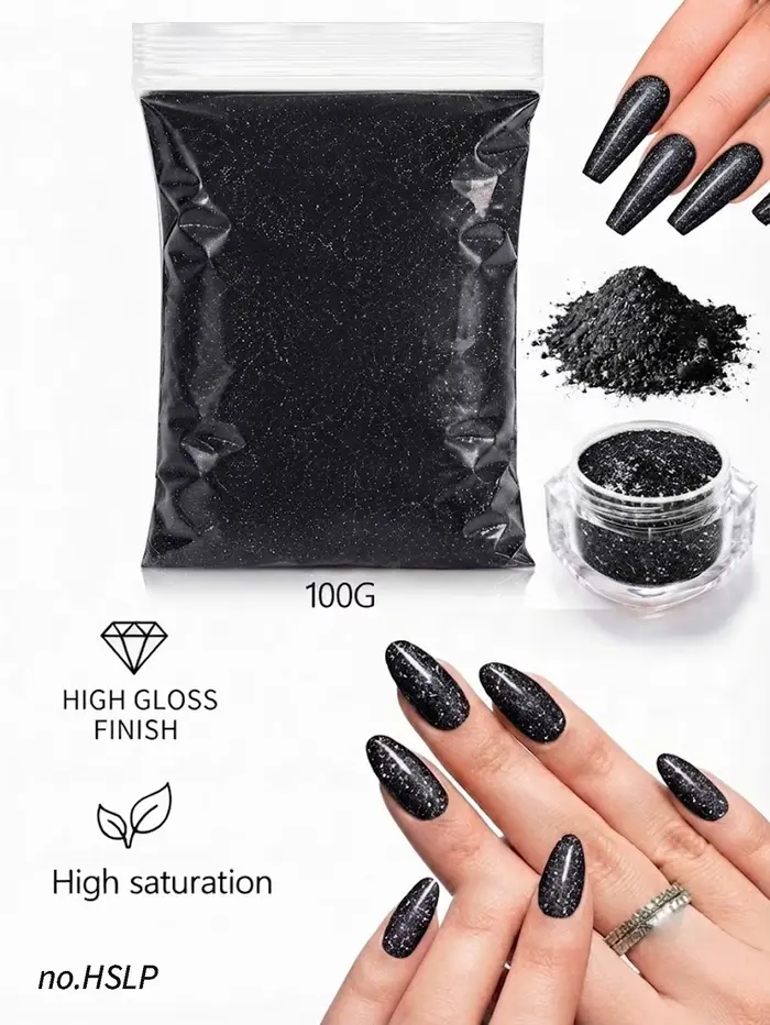 Poudre acrylique 100g, poudre de vernis à ongles acrylique, système d'onglerie acrylique, poudre de vernis à ongles acrylique, poudre acrylique blanche transparente, DI