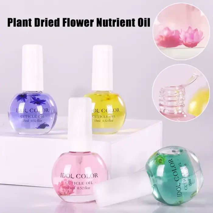 Huile nutritive pour cuticules de fleurs séchées