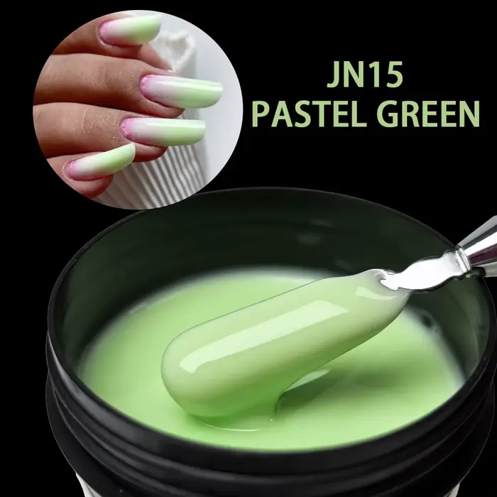 Jillnails Macaron Gel Builder vernis à ongles 100g/50g LED Gel UV pour Extension d'ongles