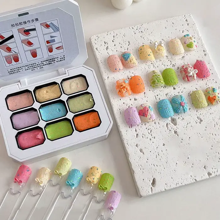 Pat Gel – Peinture Pigmentée Mate Dégradée 9 Couleurs