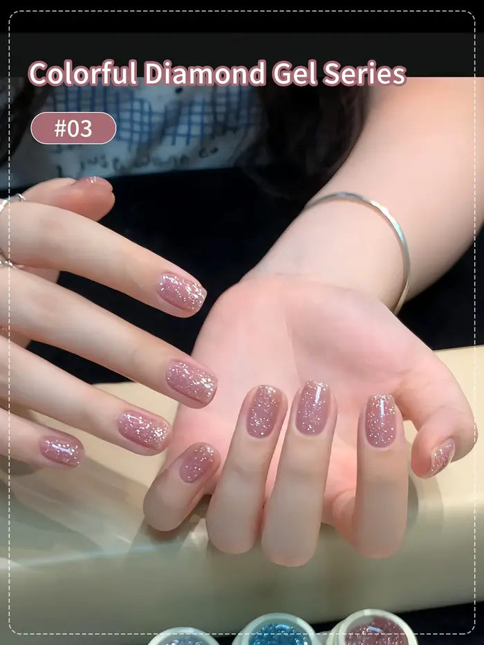 5g 3 couleurs haute densité paillettes vernis à ongles Gel réflexion Flash Nail Art Gel