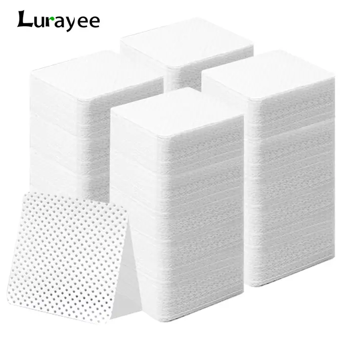 Lingettes pour ongles non pelucheuses, 300/200/100 pièces, fournitures pour ongles, dissolvant de ve