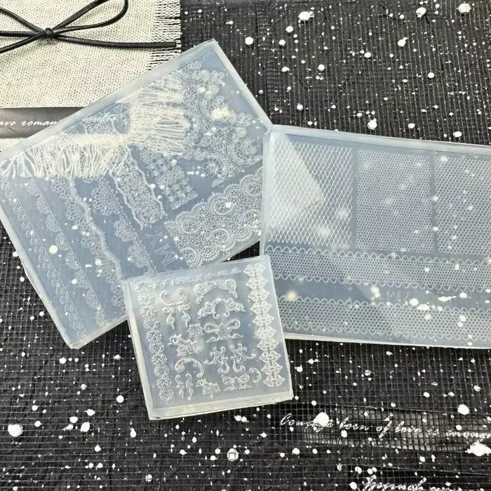 Moules 3D en Silicone pour Nail Art