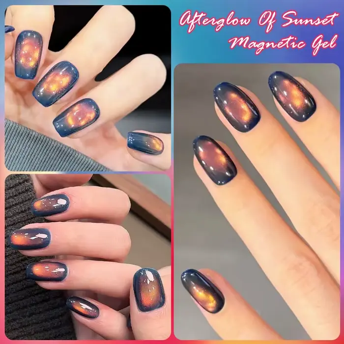 Vernis à ongles Gel magnétique Afterglow Of Sunset Cat