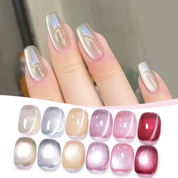BORN PRETTY 117 couleurs chat Gel magnétique vernis à ongles 10ml couverture complète