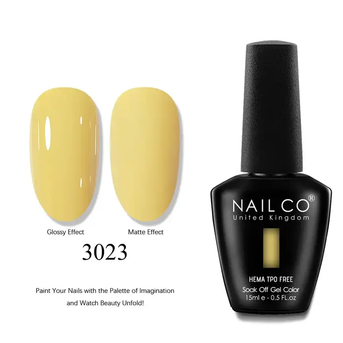 NAILCO 15ml Série sans HEMA ni TPO Vernis Gel Couleur Café Rouge Hivernal Gellak Design Laque Nail A