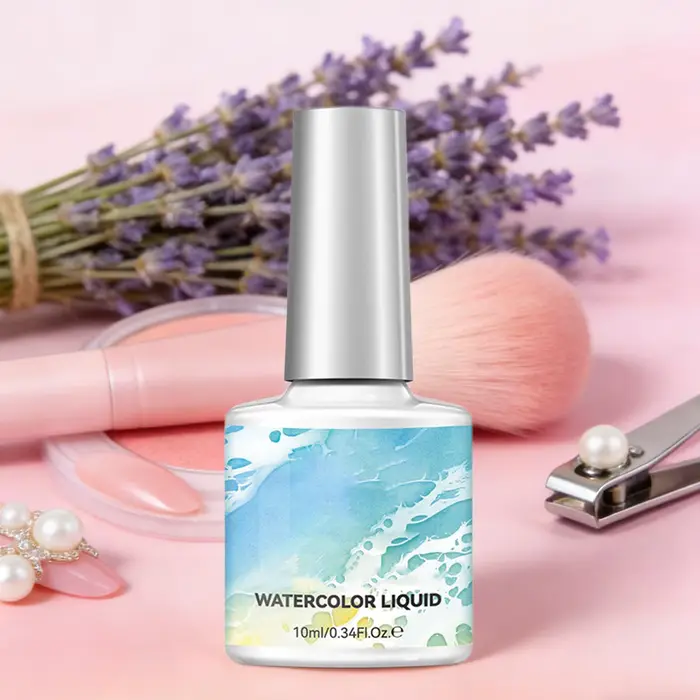 Gel de peinture pour ongles effet aquarelle 10ML