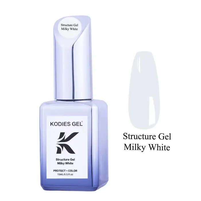 KODIES GEL Structure Base en caoutchouc Gel vernis à ongles ivoire Beige