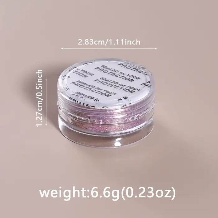 Poudre scintillante pour Nail Art, 1 g/boîte, coquille mixte, opale, paillettes, feuille holographiq